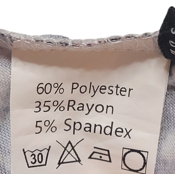 Floral Blouse - Multicolor Top - Women's Size Large - L - Picture 8 of 8